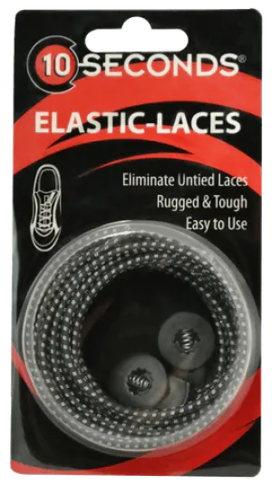 10 Seconds Proline Stretch Easy On-Off  Laces (1 pair)