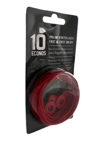 10 Seconds Proline Stretch Easy On-Off  Laces (1 pair)