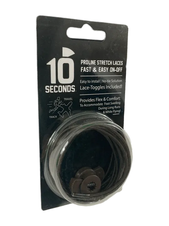 10 Seconds Proline Stretch Easy On-Off  Laces (1 pair)