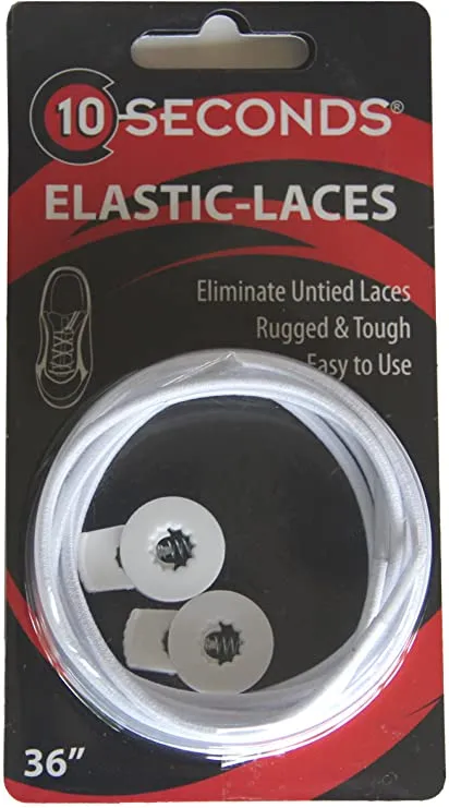 10 Seconds Proline Stretch Easy On-Off  Laces (1 pair)