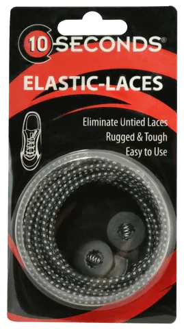 10 Seconds Proline Stretch Easy On-Off  Laces (1 pair)