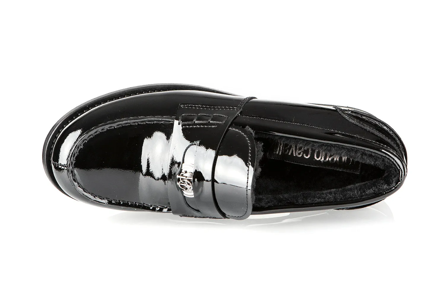 8942 Roberto Cavalli Shoes / Black