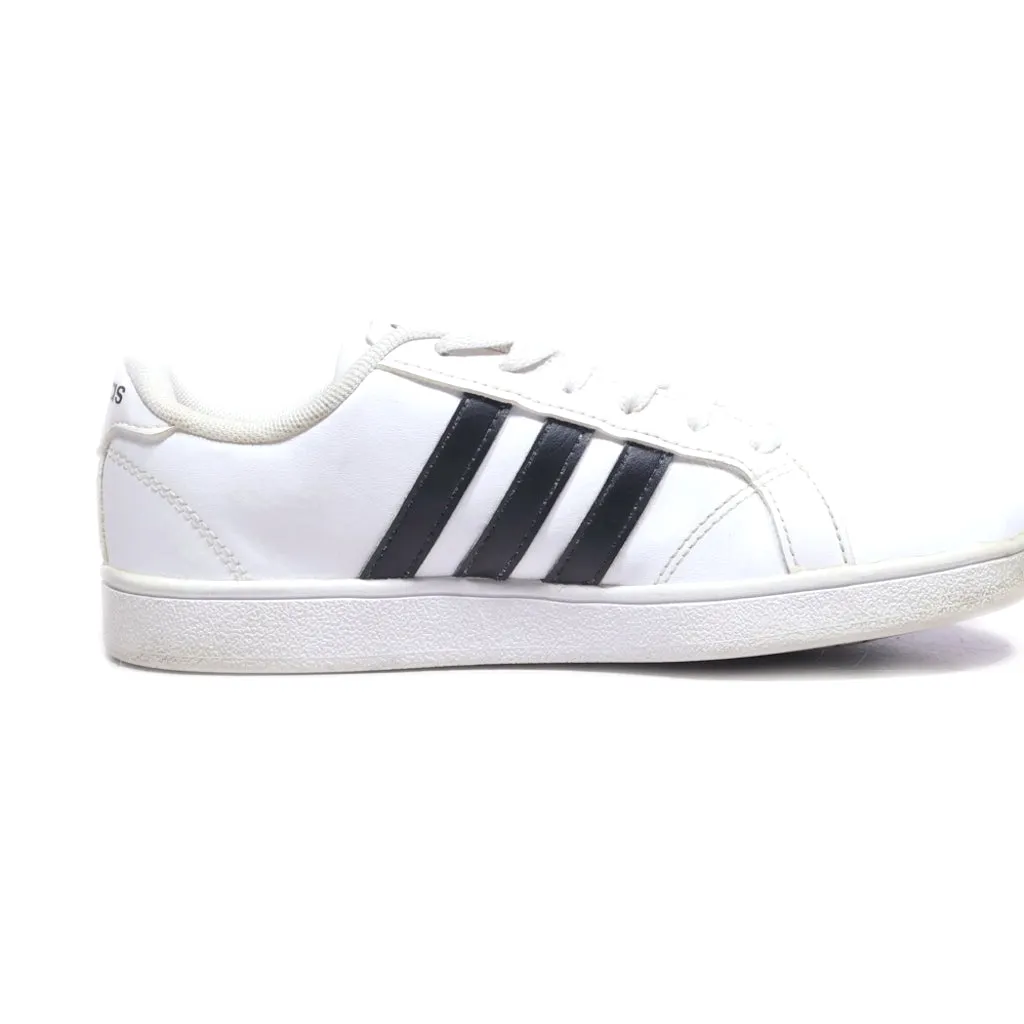 Adidas Cloudfoam Neosense Sneakers Leather White Colour For Kids