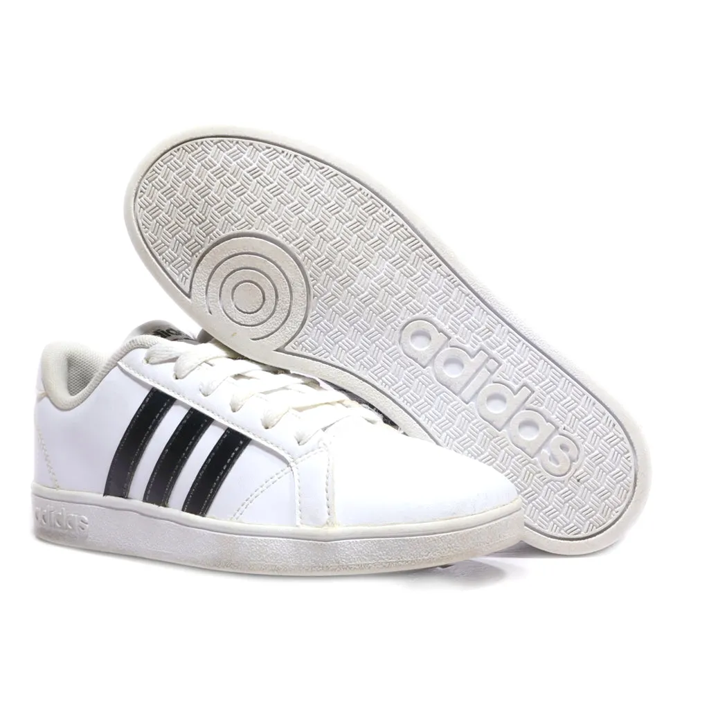 Adidas Cloudfoam Neosense Sneakers Leather White Colour For Kids