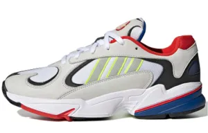 Adidas Originals Yung-1 Chunky Unisex Sneakers, White/Black/Red/Yellow