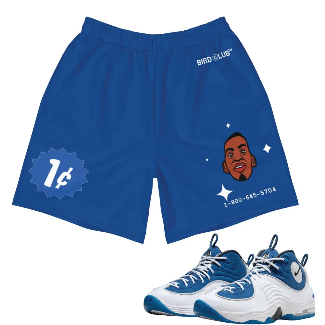 Air Penny 2 Atlantic Blue Mesh Lil Penny Shorts