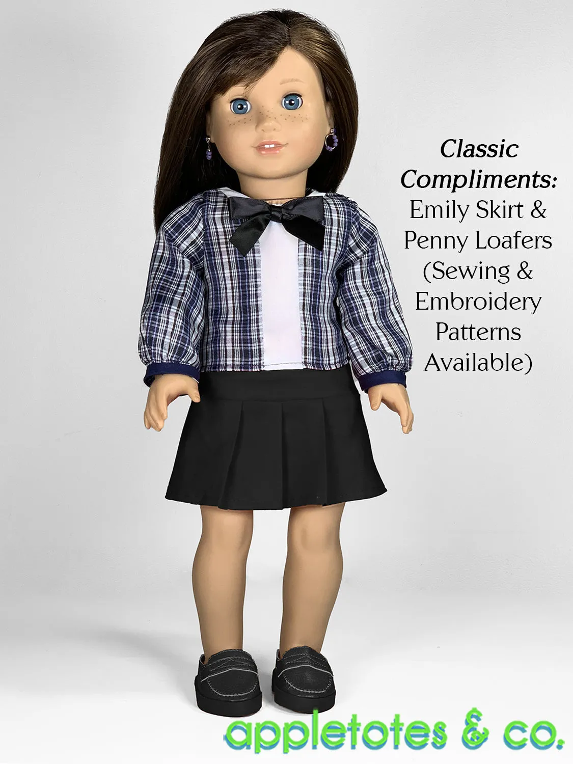 Alicia Blouse 18 Inch Doll Sewing Pattern