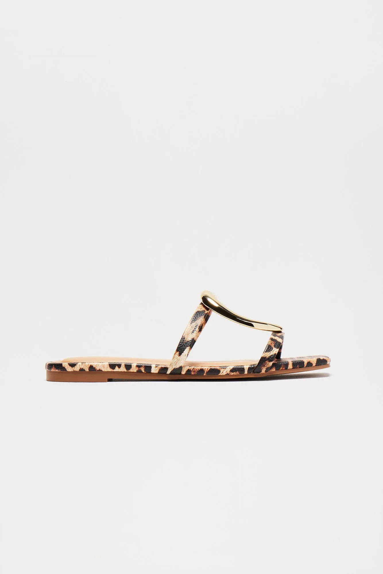 Amaia Hardware Sandals - Leopard