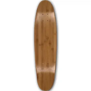 Bamboo Nickel penny 28" Cruiser Skateboard Deck