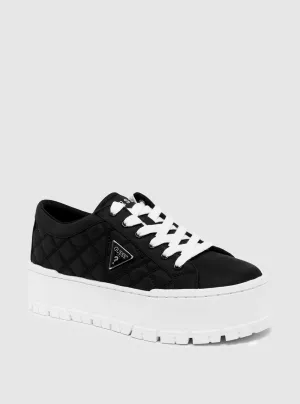 Black Chunky Tesie Low-Top Sneakers