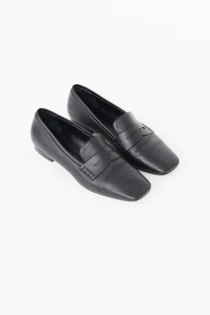 Black Leather Carlisle Penny Loafer