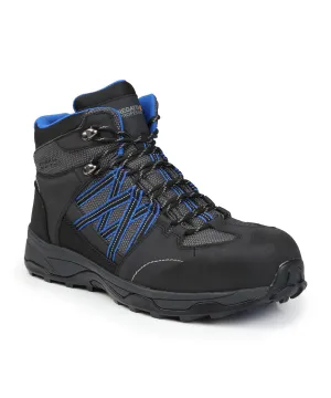 Briar/Oxford Blue - Claystone S3 safety hiker boot