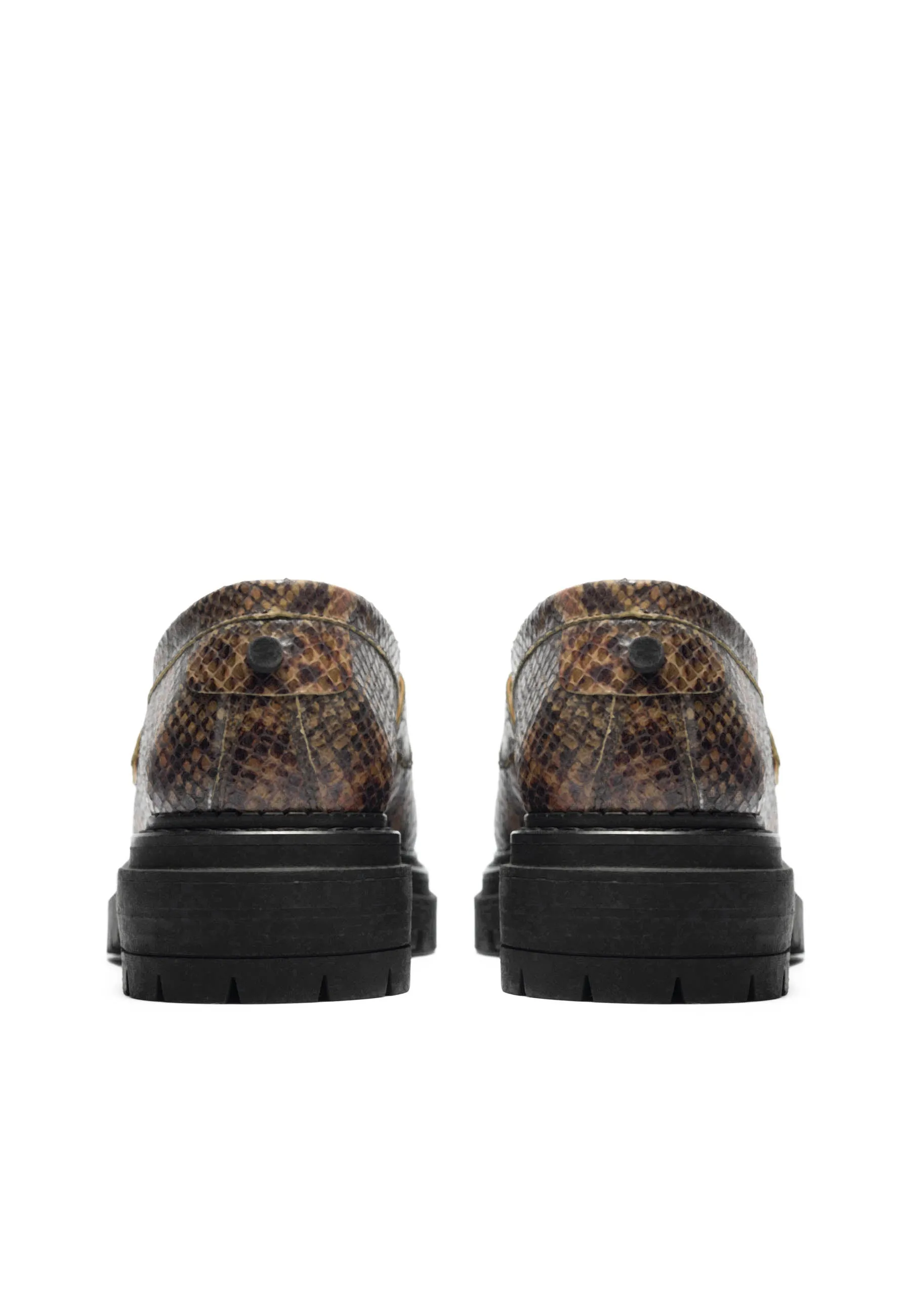 CASHANNAH Loafer Snake Leather