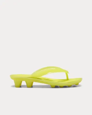 Cat Cleat Jelly Lime Sheen Sandals