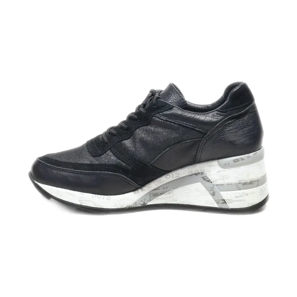 Cetti Low-Top Sneakers Leather Black Colour For Women