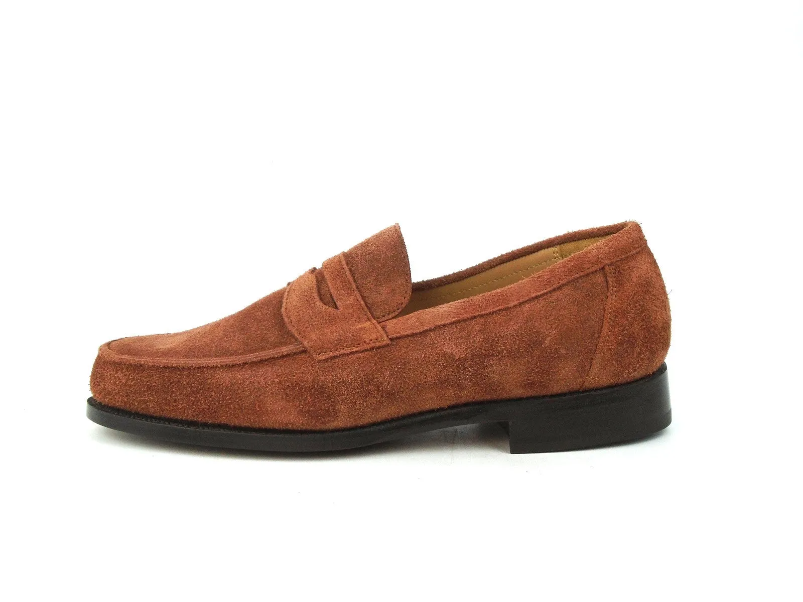 Chicago Penny Loafer - Truffle Coarse Suede