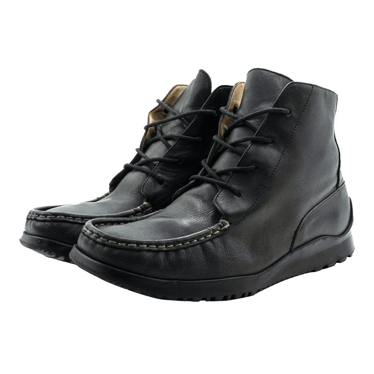 Clarks Ankle Boots Leather Black Colour For Kids