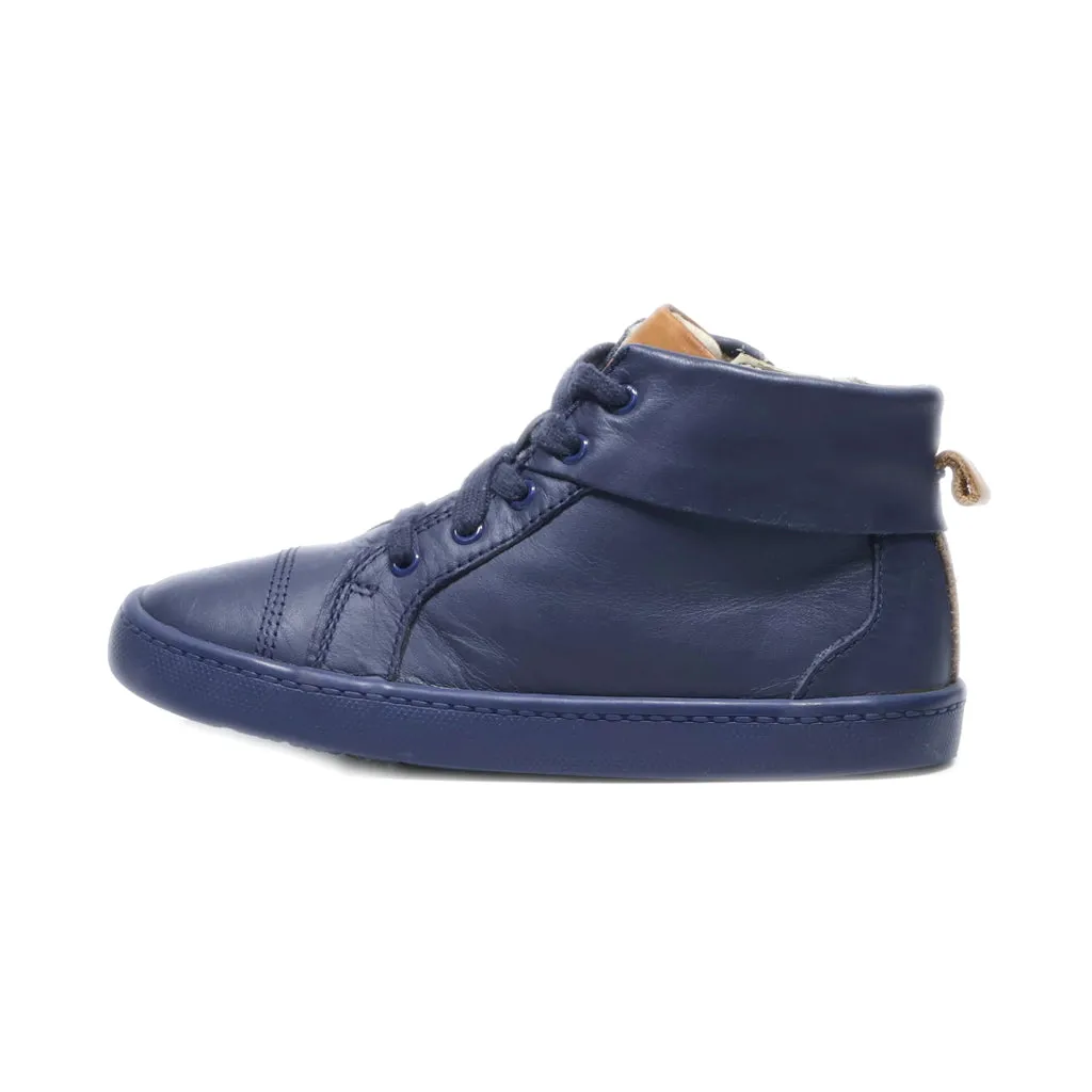 Clarks Ankle Boots Leather Blue Colour For Kids