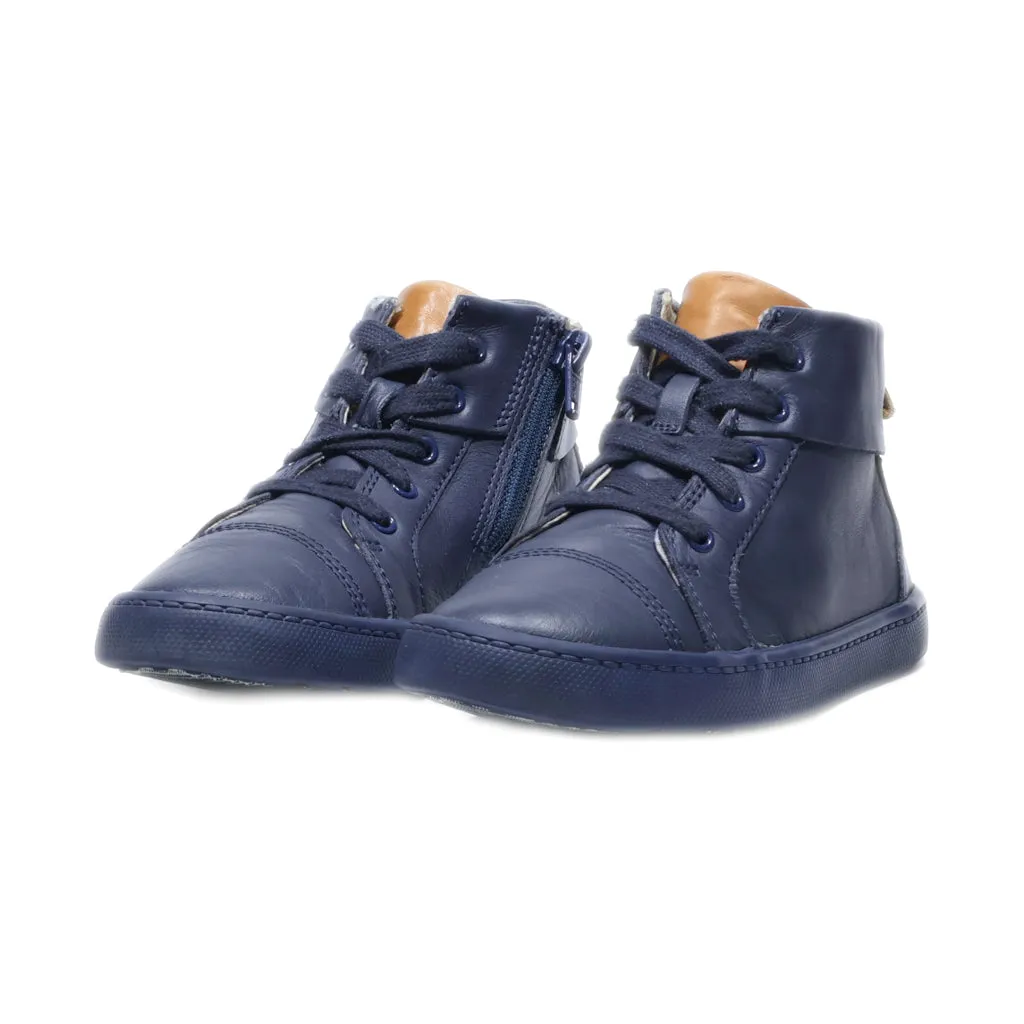 Clarks Ankle Boots Leather Blue Colour For Kids