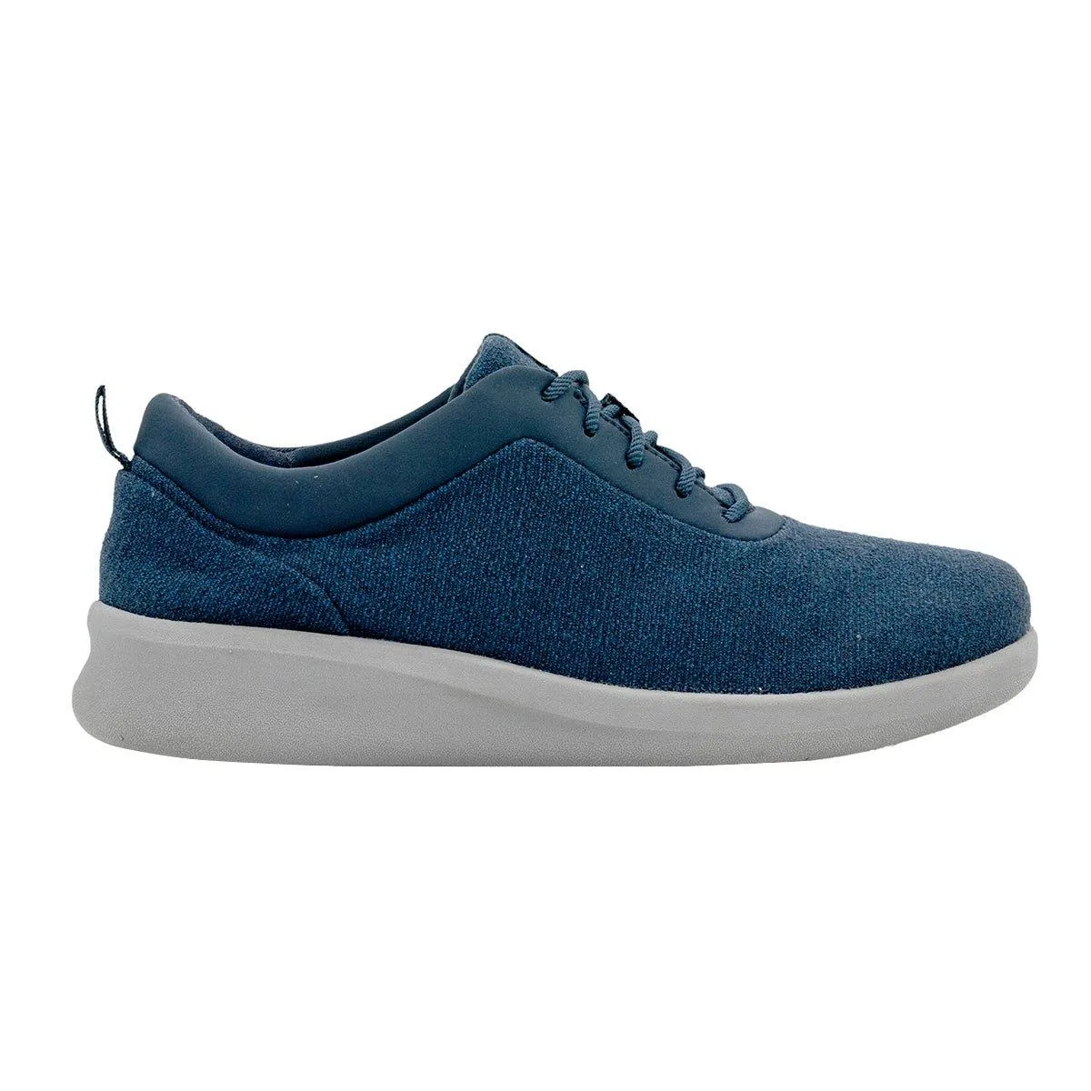 Clarks Sillian 2.0 Pace Sport Shoes Fabric Blue Colour For Women