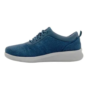 Clarks Sillian 2.0 Pace Sport Shoes Fabric Blue Colour For Women