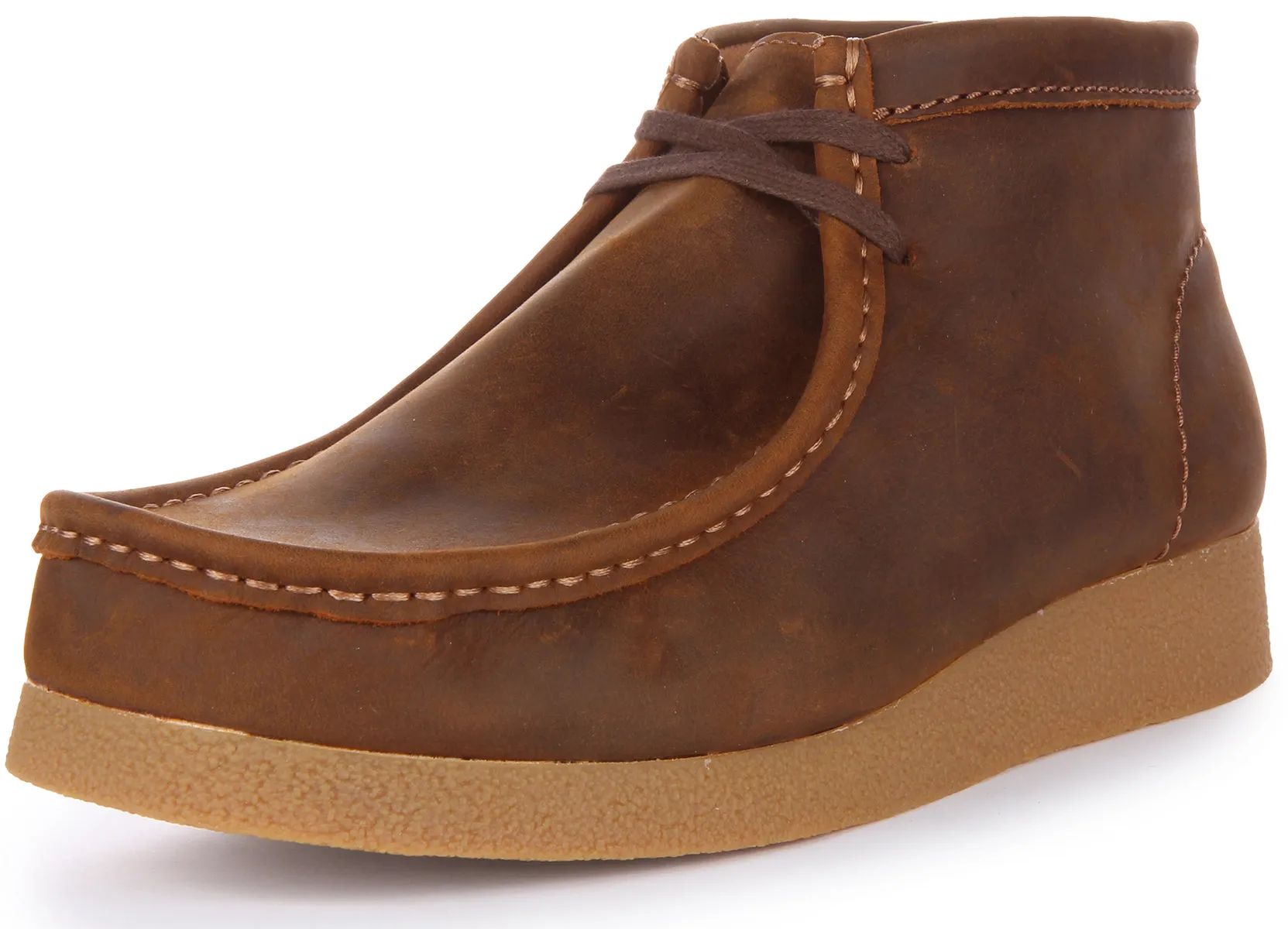 Clarks Wallabee Evo Boot In Beeswax For Men