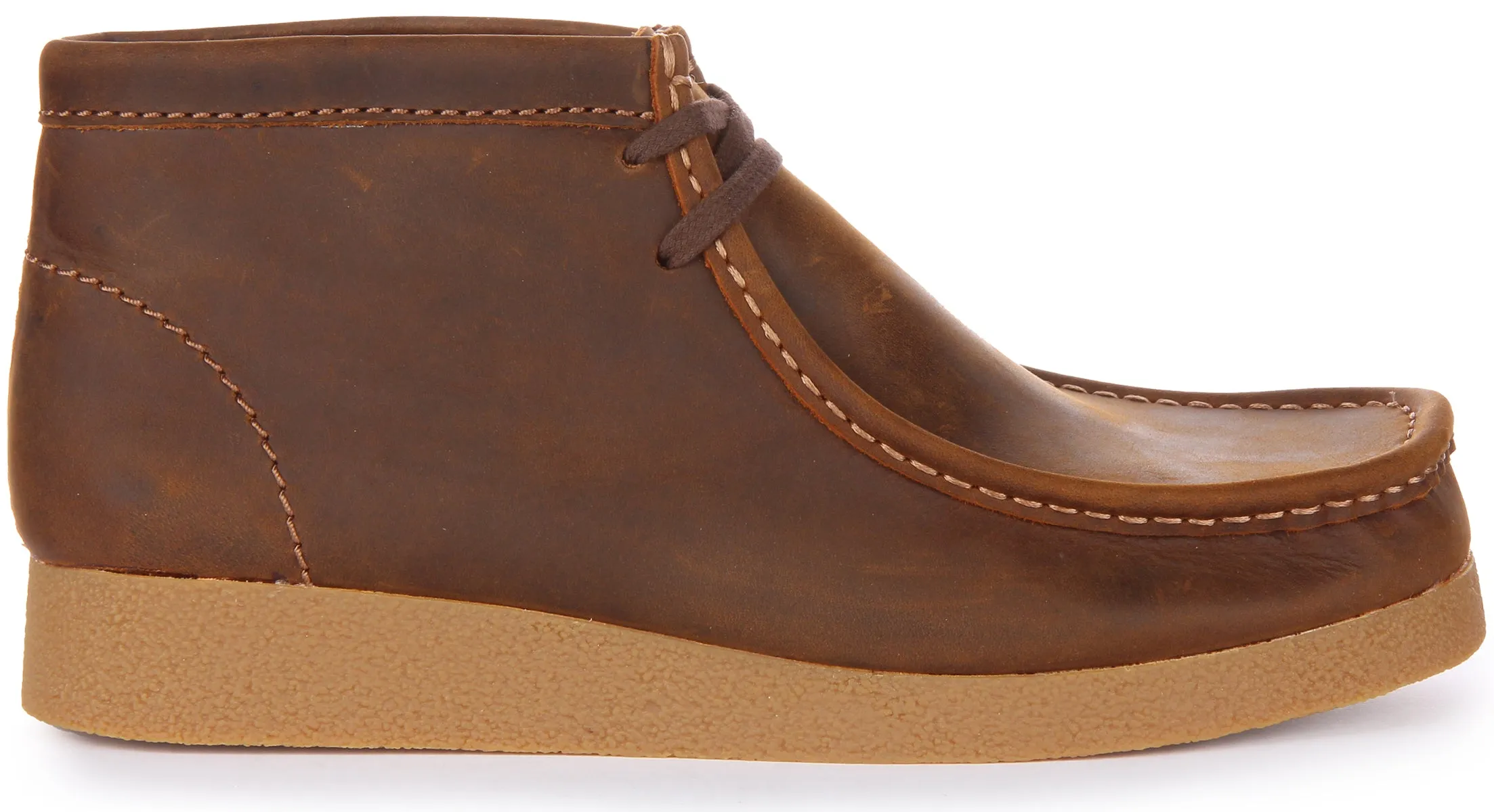 Clarks Wallabee Evo Boot In Beeswax For Men