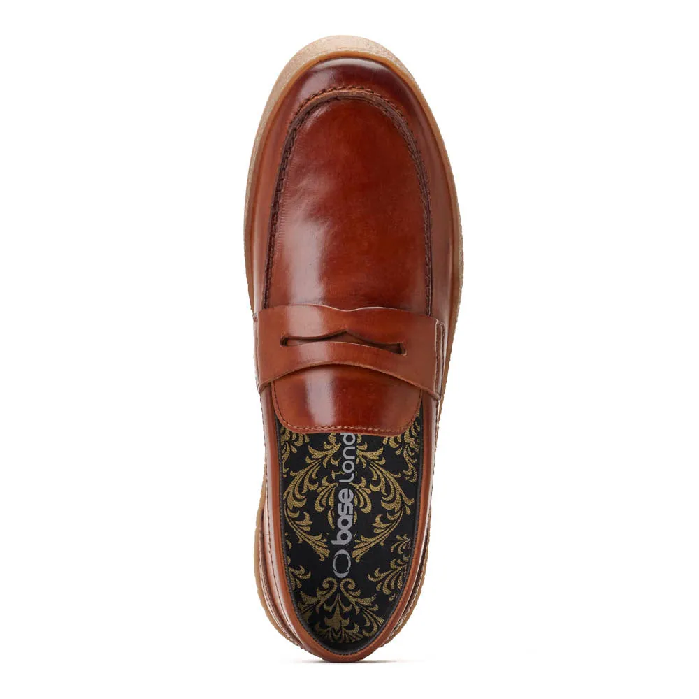 Claude Washed Penny Loafers