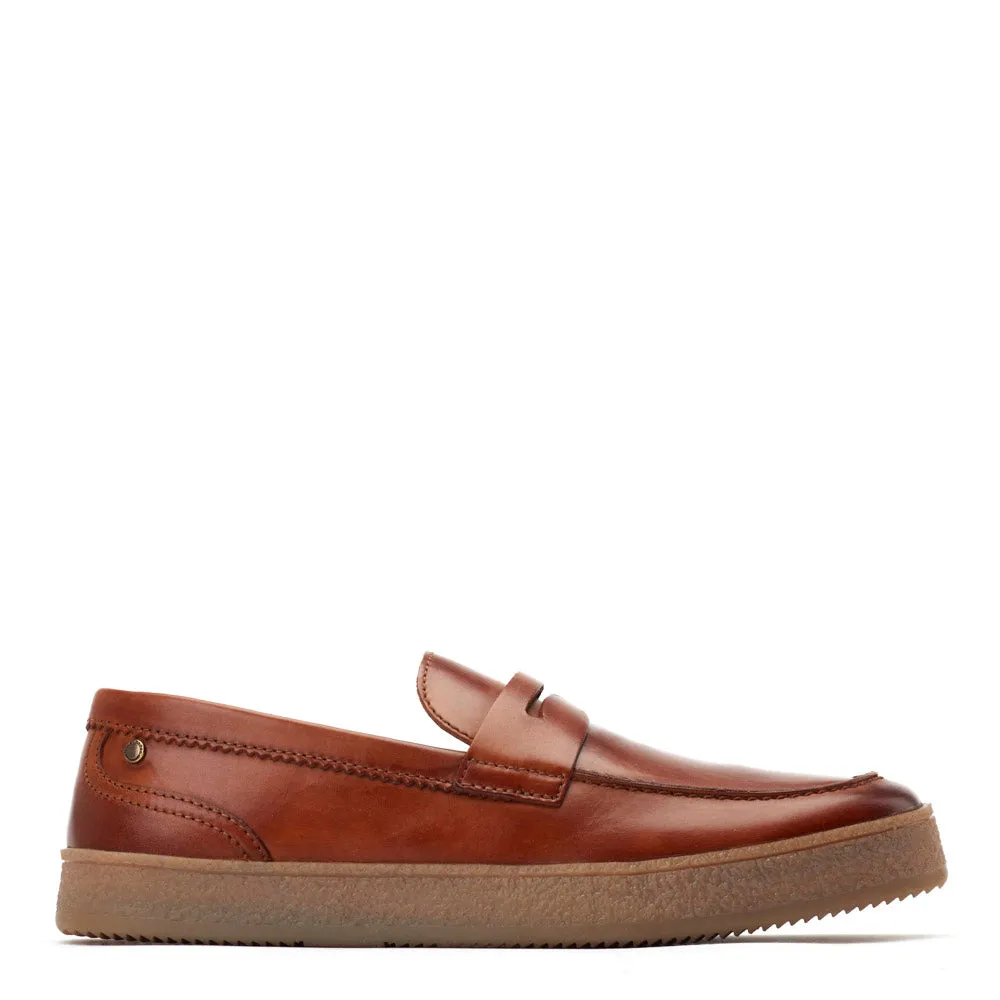 Claude Washed Penny Loafers