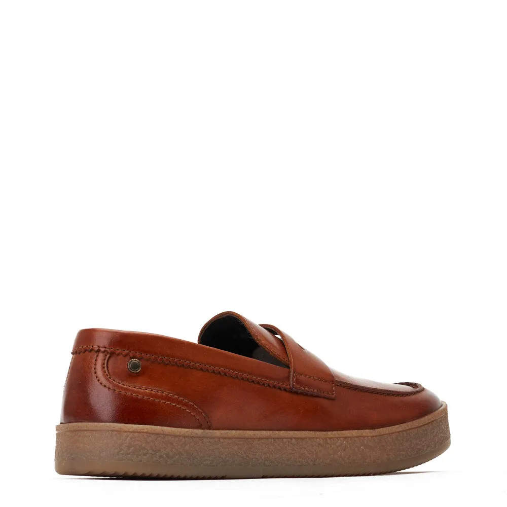 Claude Washed Penny Loafers