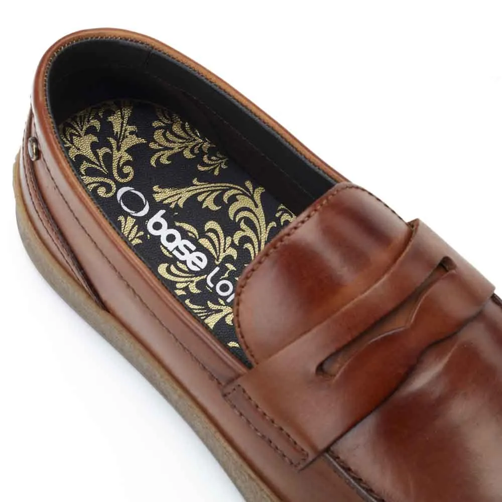 Claude Washed Penny Loafers