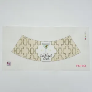 Cocktail Club Lamp Shade Canvas