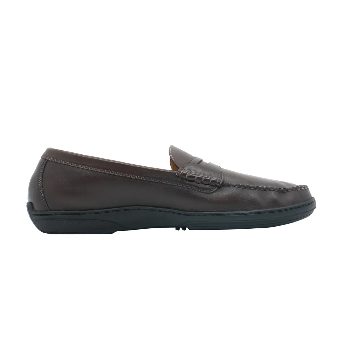 Cole Haan Slipon Loafers Leather Brown Colour For Men