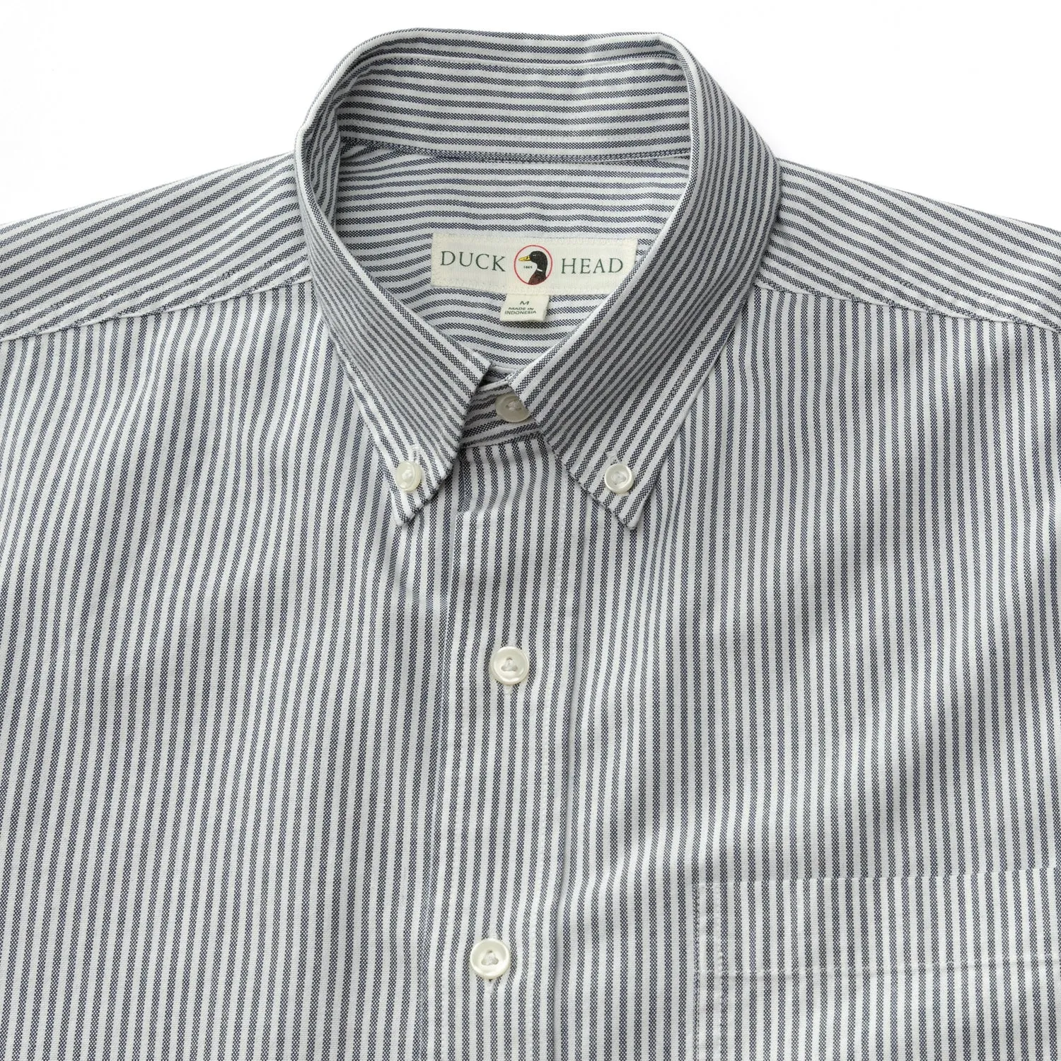 Collins Stripe Cotton Oxford Sport Shirt