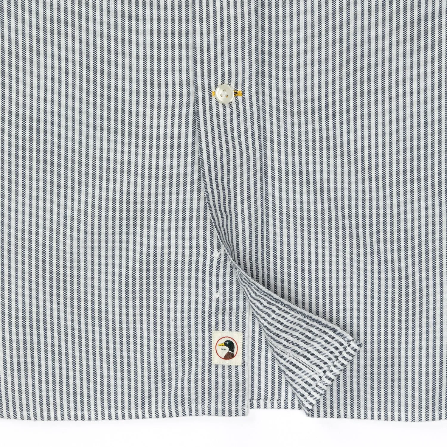 Collins Stripe Cotton Oxford Sport Shirt