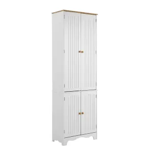 Cupboard Storage Cabinet Pantry Wardrobe Shelf Tallboy Kitchen Laundry