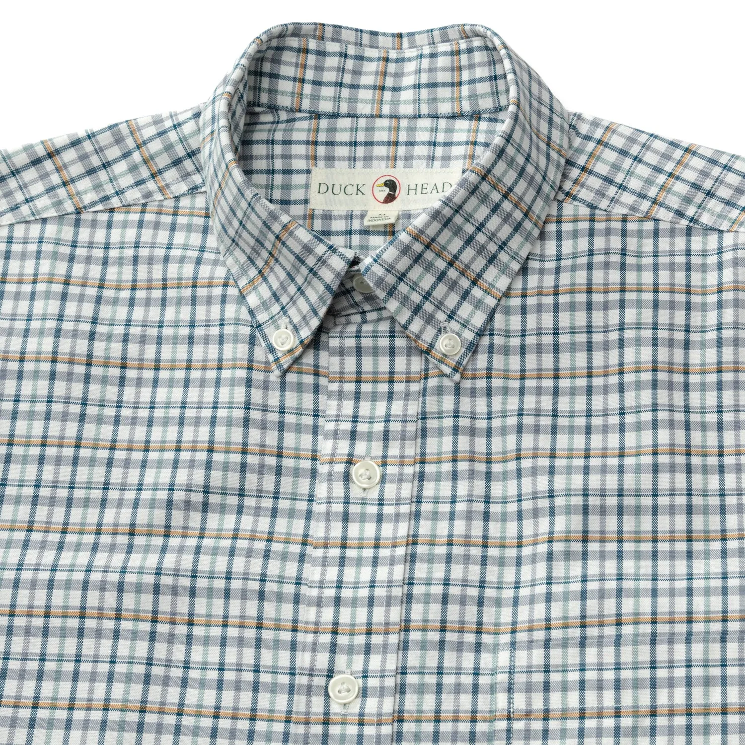 Dafton Plaid Cotton Oxford Sport Shirt