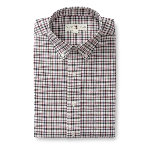 Dafton Plaid Cotton Oxford Sport Shirt