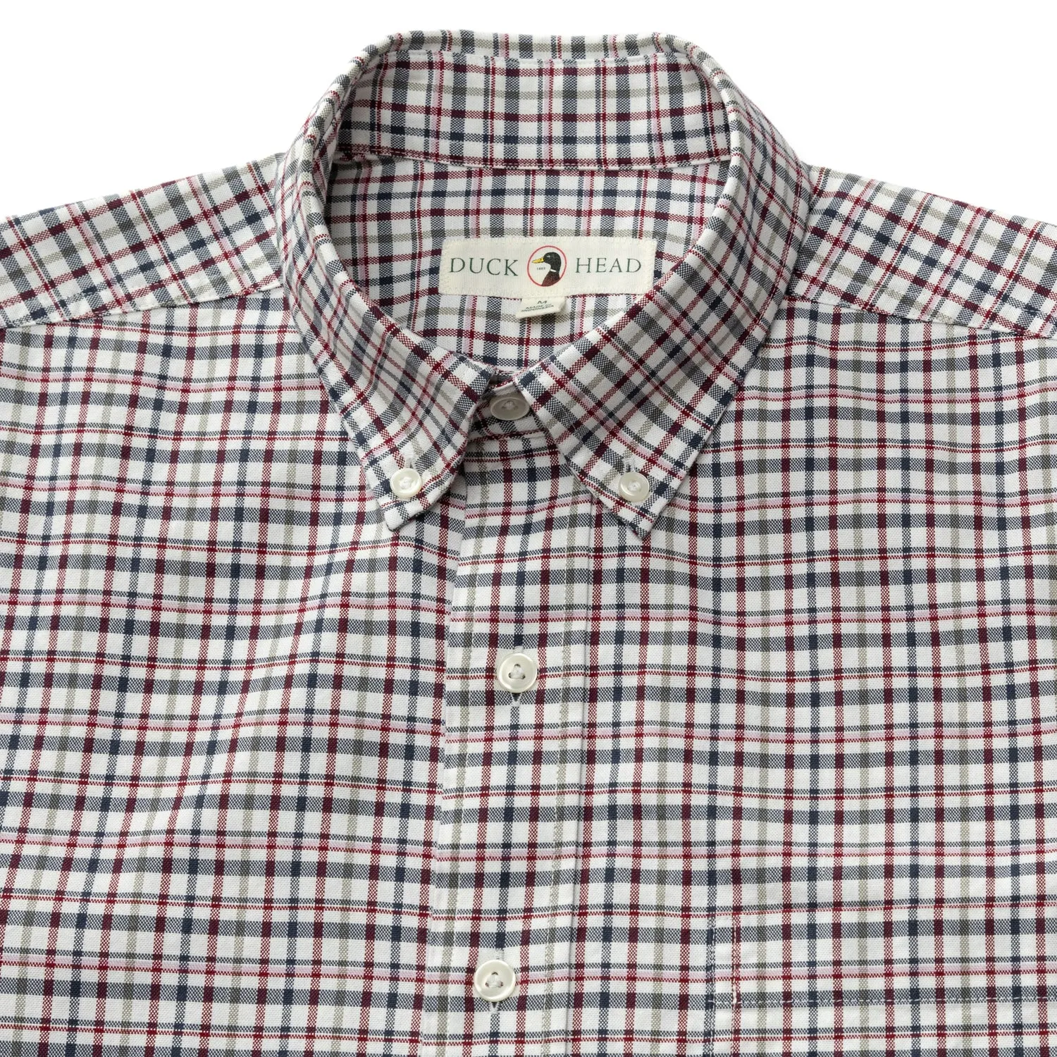 Dafton Plaid Cotton Oxford Sport Shirt