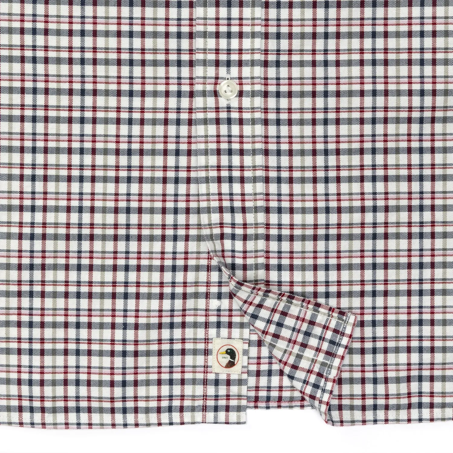 Dafton Plaid Cotton Oxford Sport Shirt