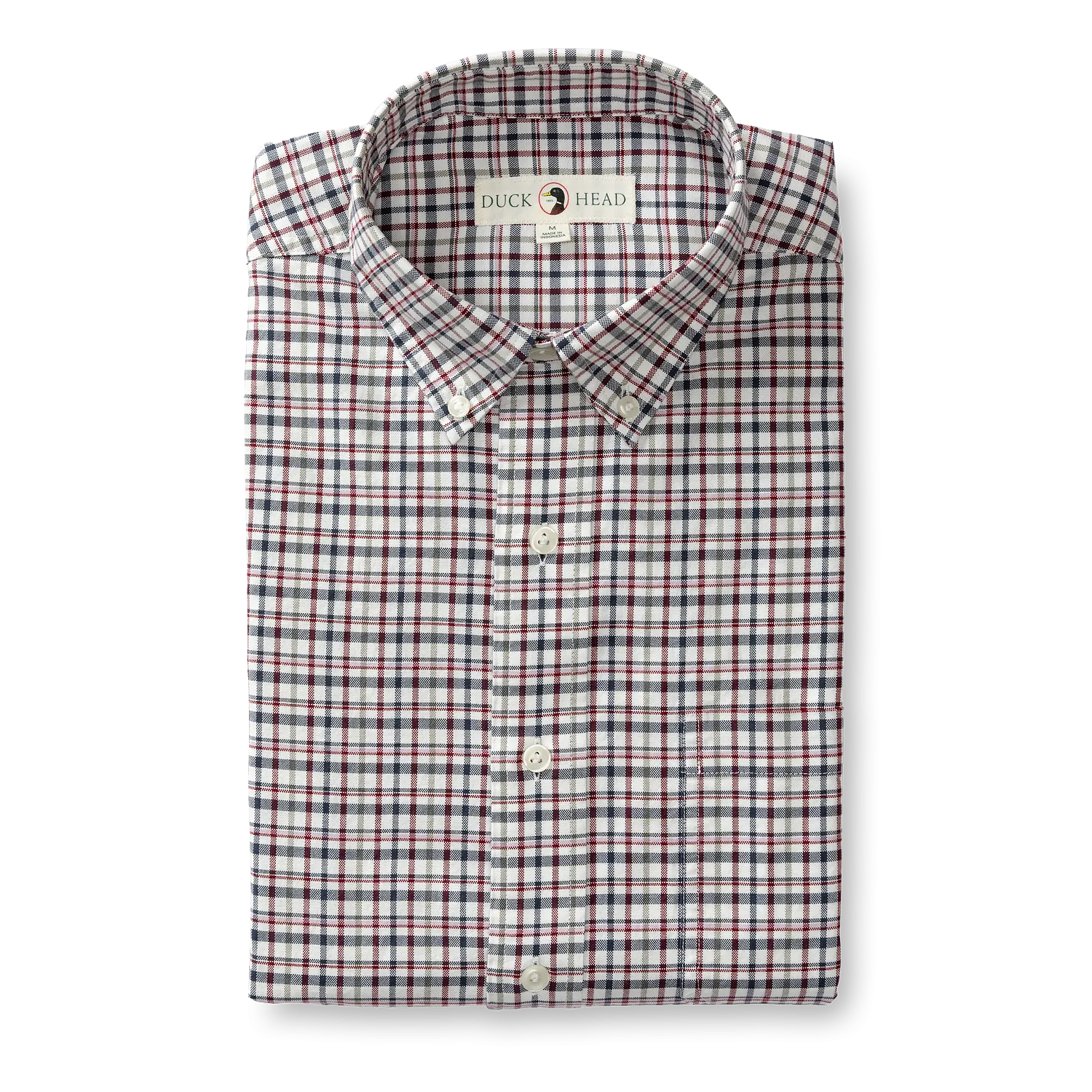 Dafton Plaid Cotton Oxford Sport Shirt