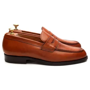 'Darwin' Tan Brown Leather Loafer UK 9 F