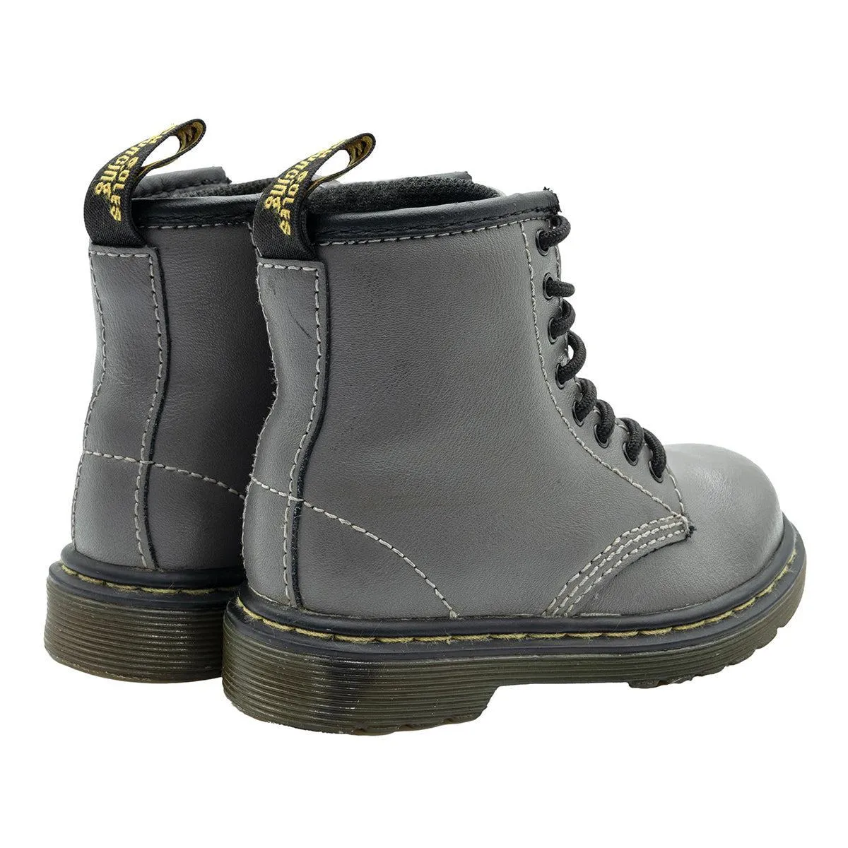 Dr. Martens Ankle Boots Leather Grey Colour For Kids