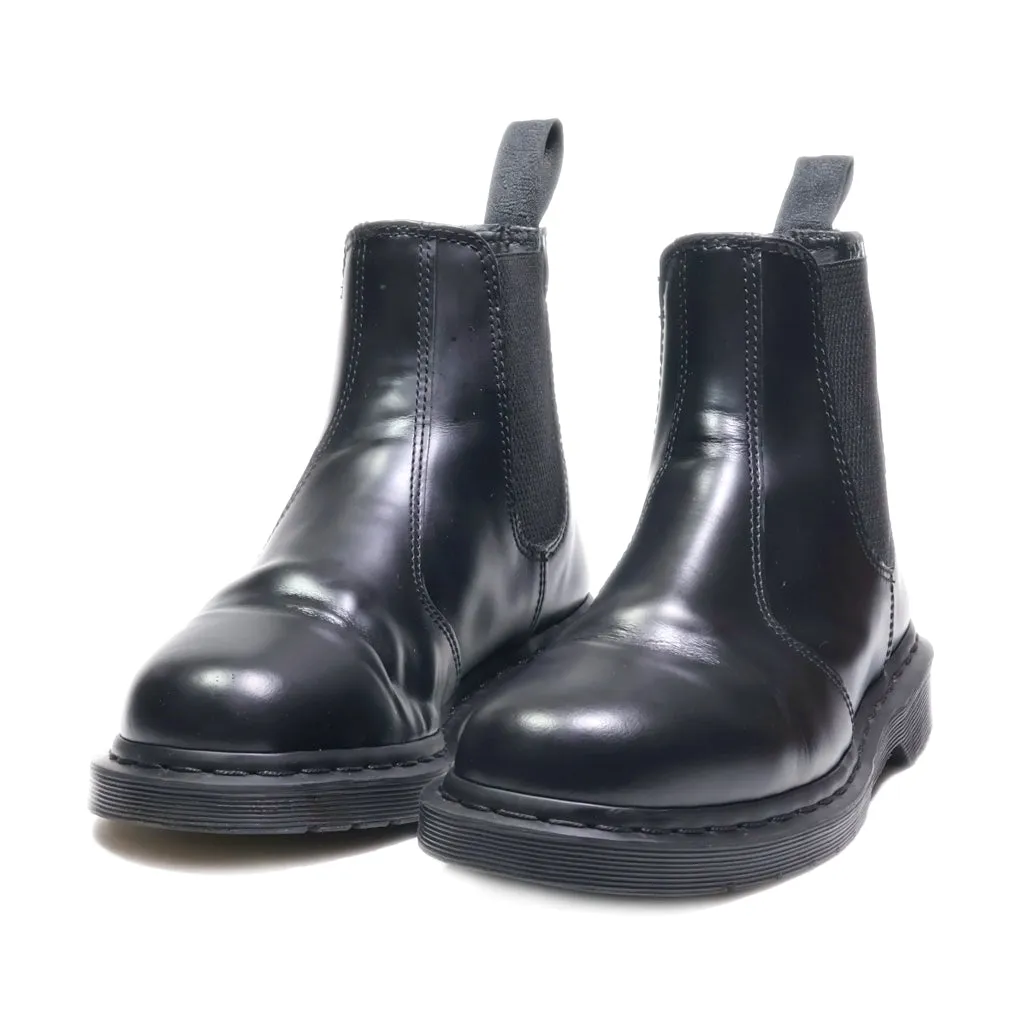 Dr. Martens Casual Boots Leather Black Colour For Men