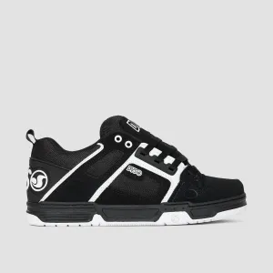 DVS Comanche Shoes - Black/White Leather