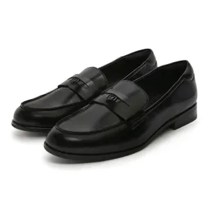 Elbono- Black Penny Slip On