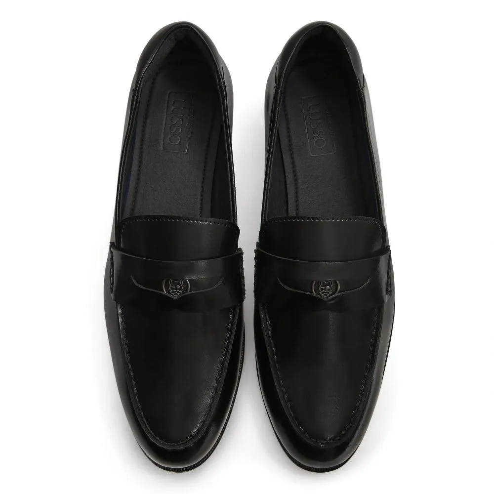 Elbono- Black Penny Slip On