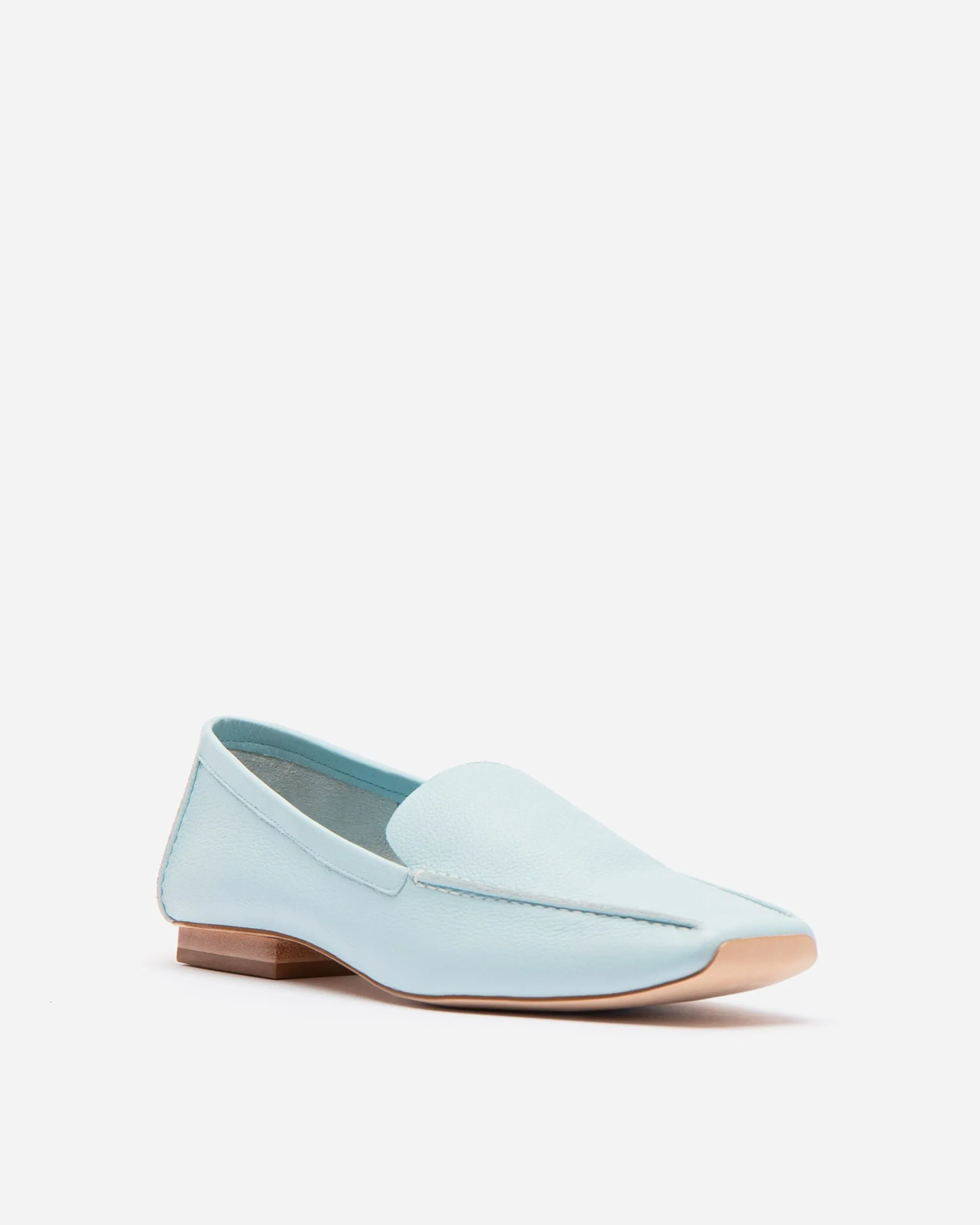 Elyce Loafer Leather Light Blue