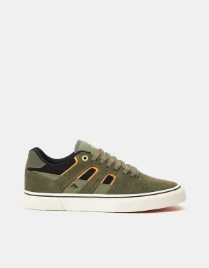 Emerica x OJ Tilt G6 Vulc Skate Shoes - Olive