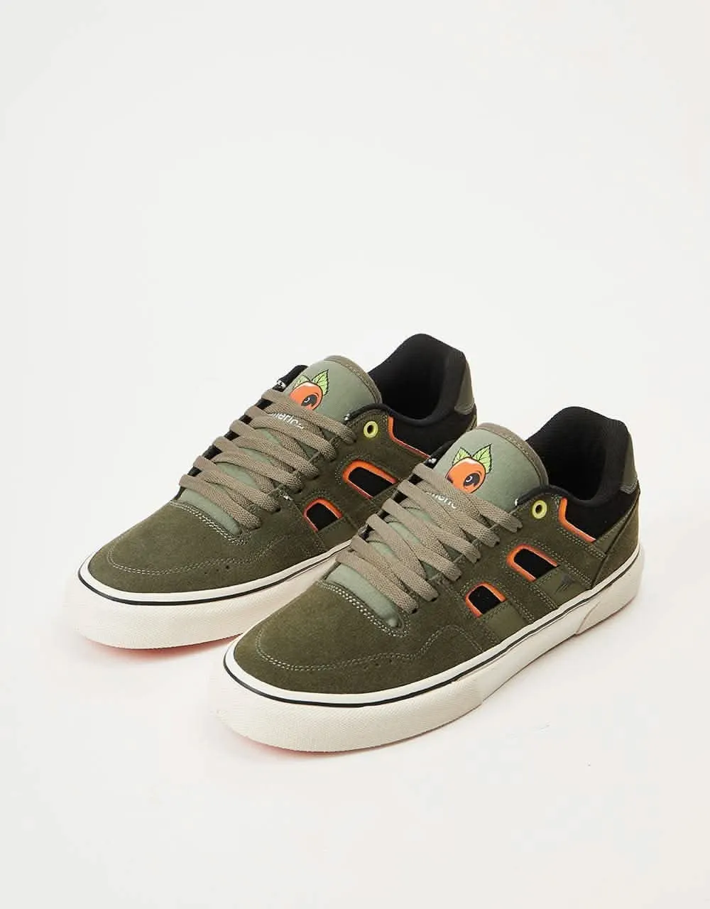 Emerica x OJ Tilt G6 Vulc Skate Shoes - Olive